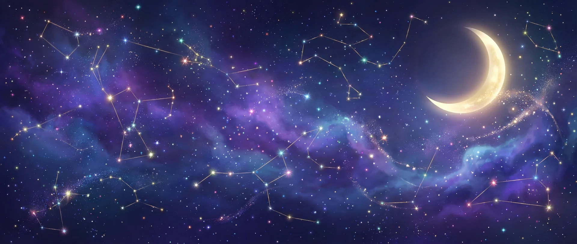 星空背景 - 黑匣喋血记 | 每日星座运势与塔罗占卜